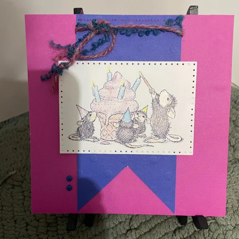 Handcrafted Birthday Card 6